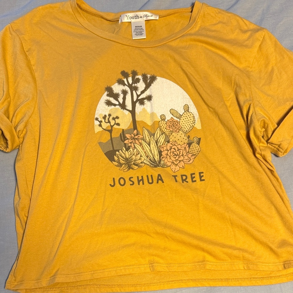 Joshua Tree Yellow Tee